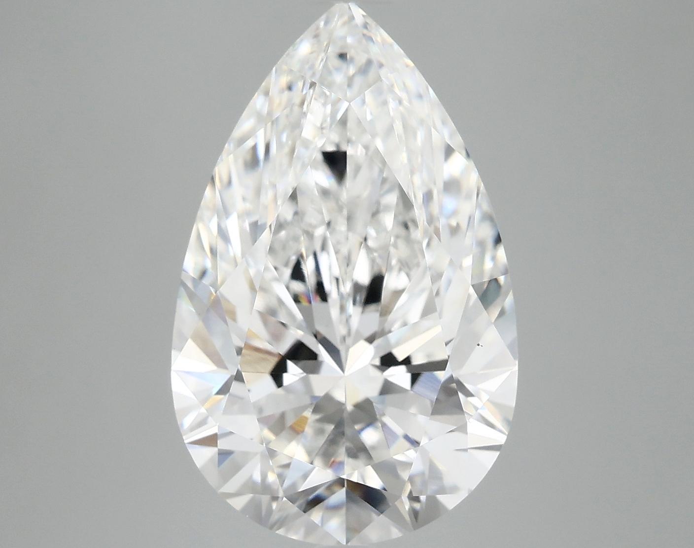 6.51 Carat Pear Shaped Ideal Cut VS1 IGI Certified Lab Grown Diamond