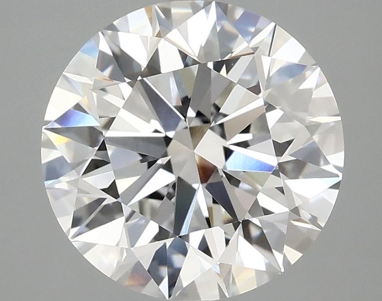 3.08 Carat Round Shaped Ideal Cut VVS2 IGI Certified Lab Grown Diamond