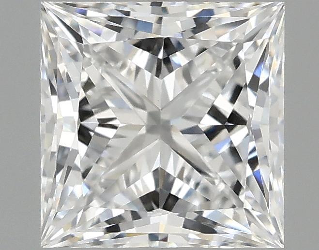 1.04 Carat Princess Shaped Ideal Cut VVS2 IGI Certified Lab Grown Diamond