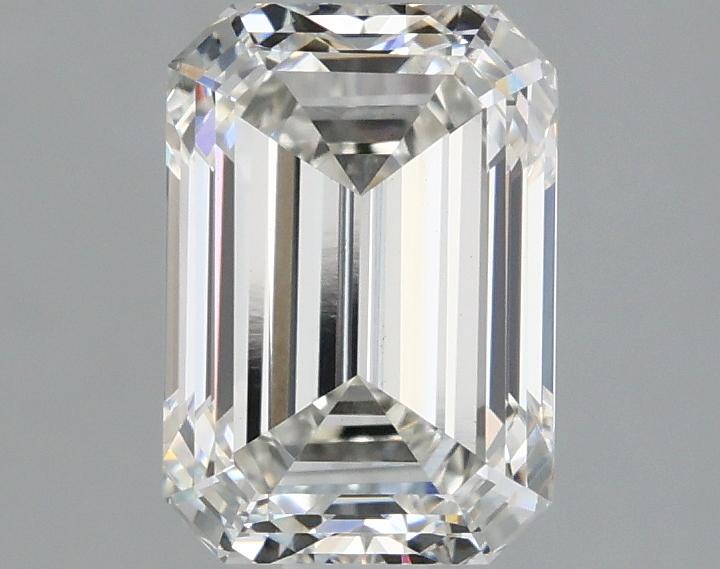 1.97 Carat Emerald Shaped Ideal Cut VVS2 IGI Certified Lab Grown Diamond