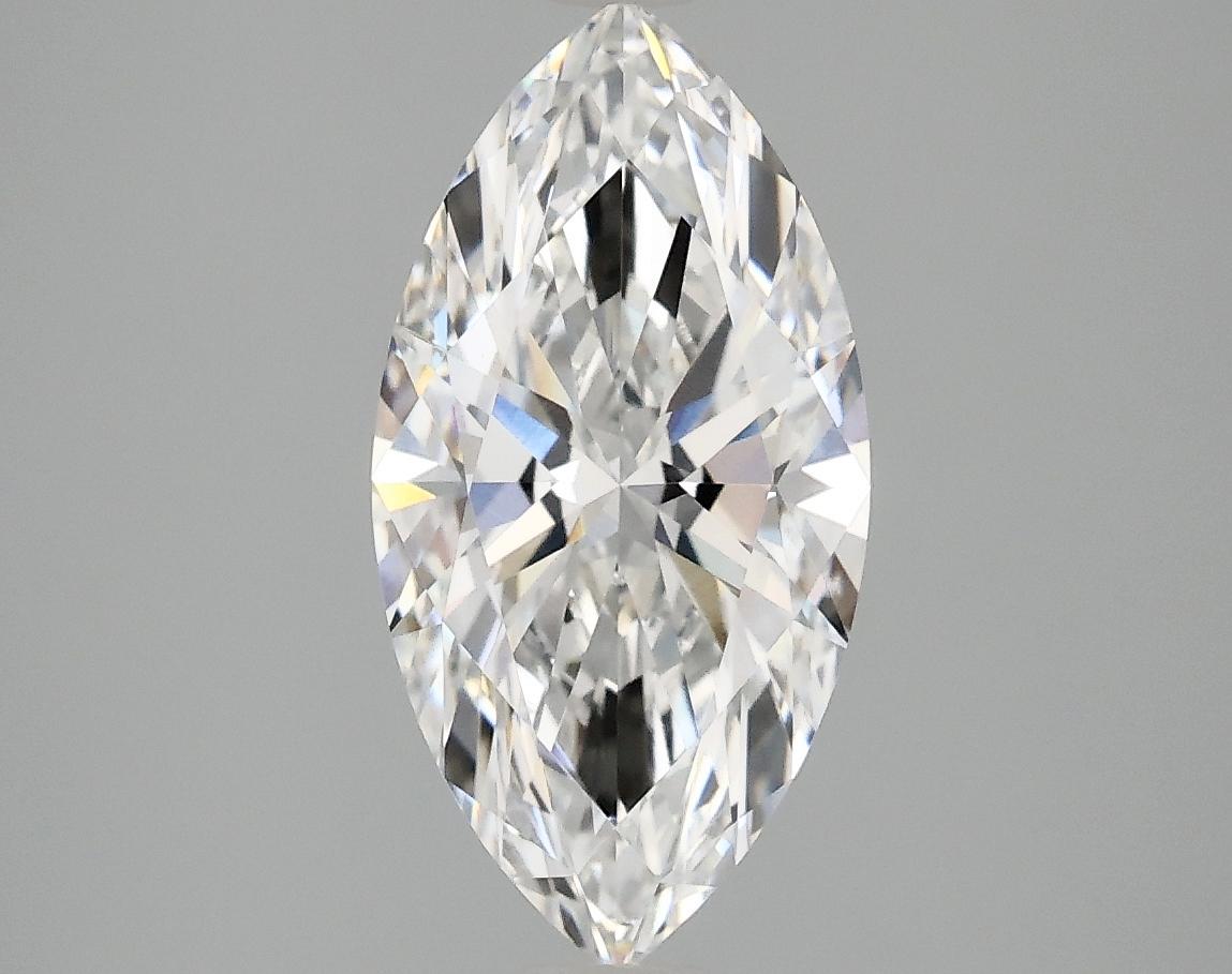 2.03 Carat Marquise Shaped Ideal Cut VVS2 IGI Certified Lab Grown Diamond