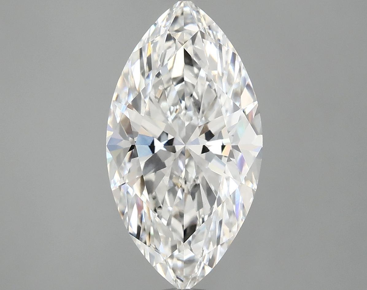 3.02 Carat Marquise Shaped Excellent Cut VVS2 IGI Certified Lab Grown Diamond