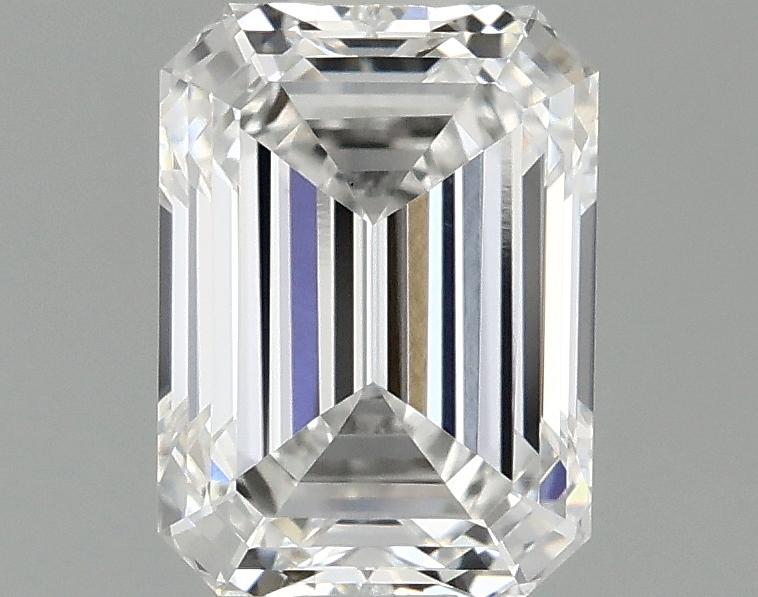 1.03 Carat Emerald Shaped Excellent Cut VVS2 IGI Certified Lab Grown Diamond