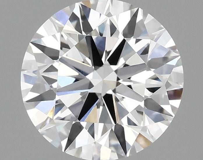 2.09 Carat Round Shaped Excellent Cut VVS2 IGI Certified Lab Grown Diamond
