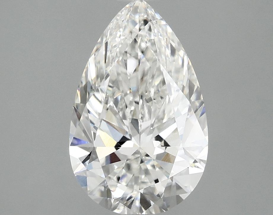 1.97 Carat Pear Shaped Ideal Cut VVS2 IGI Certified Lab Grown Diamond