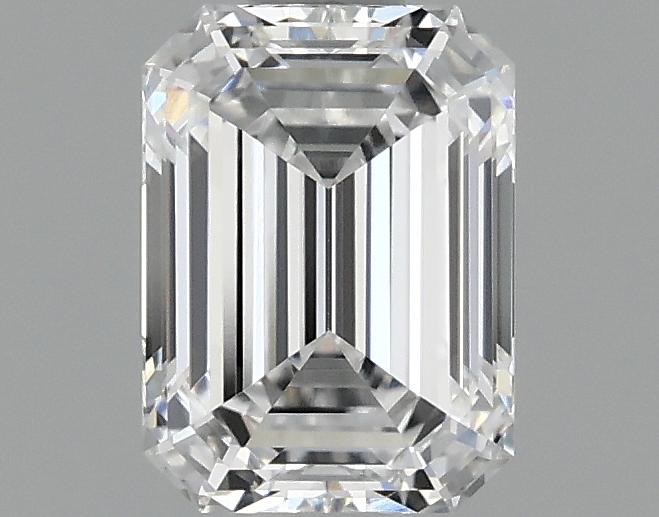 0.98 Carat Emerald Shaped Excellent Cut VVS2 IGI Certified Lab Grown Diamond