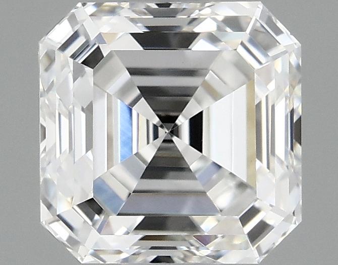 1.08 Carat Asscher Shaped Ideal Cut VVS2 IGI Certified Lab Grown Diamond