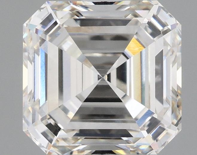2.54 Carat Asscher Shaped Ideal Cut VVS2 IGI Certified Lab Grown Diamond