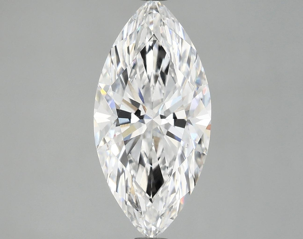 3.06 Carat Marquise Shaped Excellent Cut VS1 IGI Certified Lab Grown Diamond