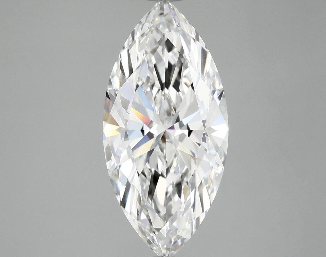 3.03 Carat Marquise Shaped Excellent Cut VS1 IGI Certified Lab Grown Diamond