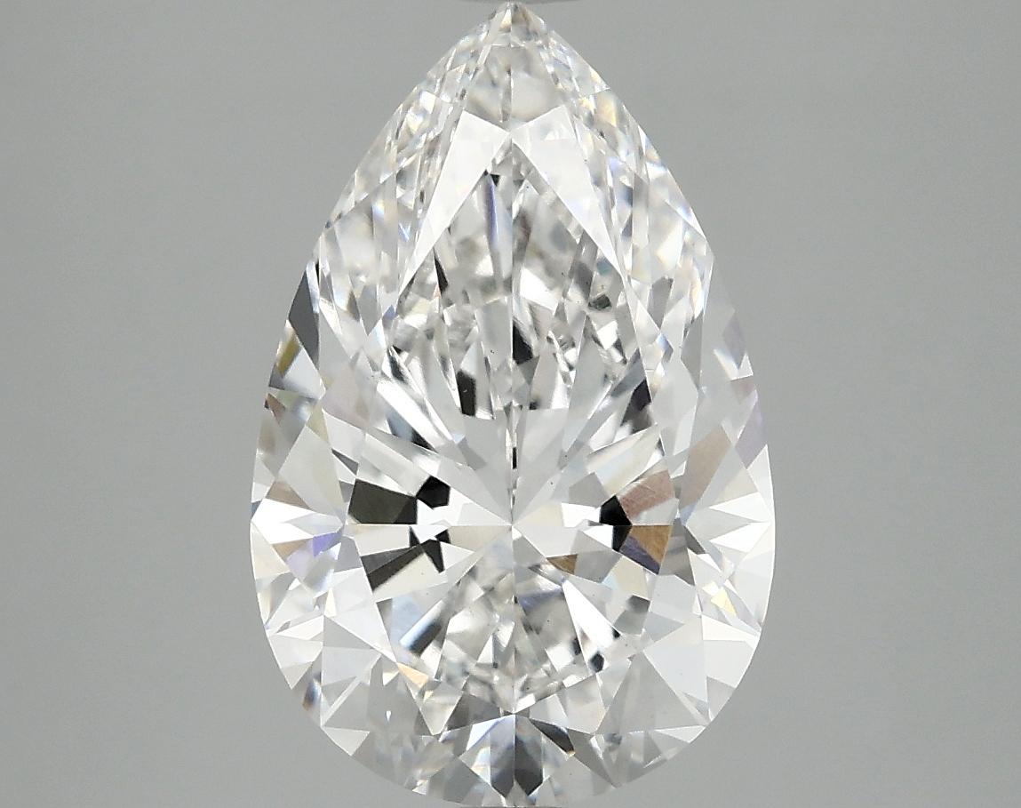 4.02 Carat Pear Shaped Ideal Cut VS1 IGI Certified Lab Grown Diamond