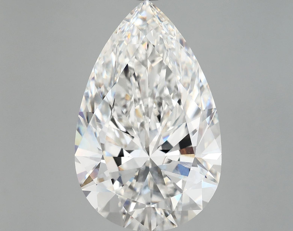 9.71 Carat Pear Shaped Ideal Cut VVS2 IGI Certified Lab Grown Diamond