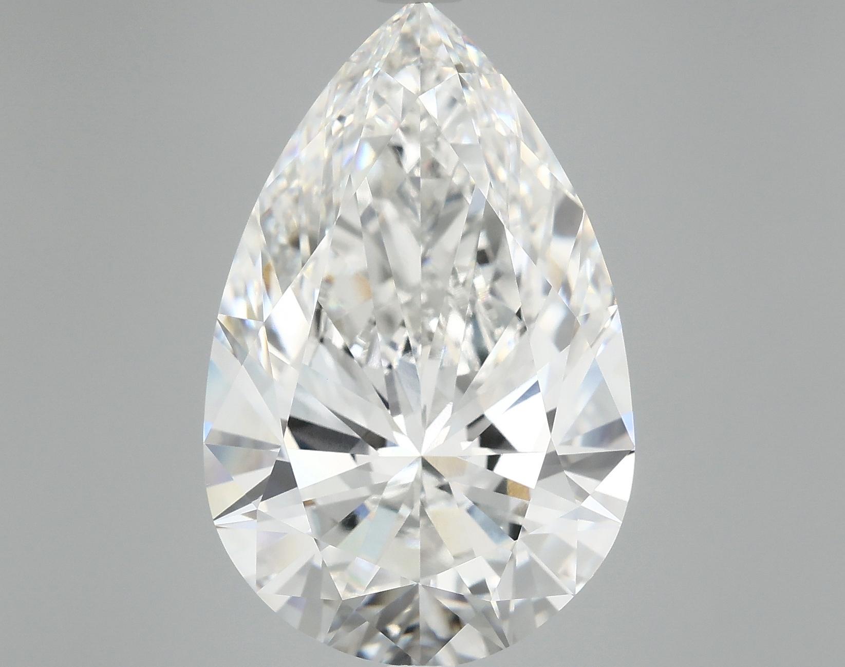 10.45 Carat Pear Shaped Ideal Cut VVS2 IGI Certified Lab Grown Diamond
