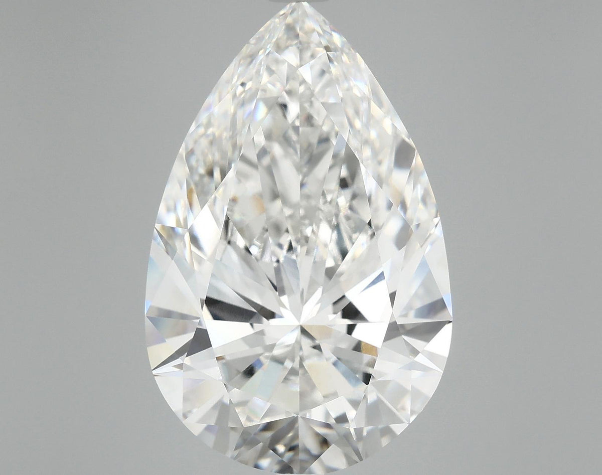 10.45 Carat Pear Shaped Ideal Cut VVS2 IGI Certified Lab Grown Diamond