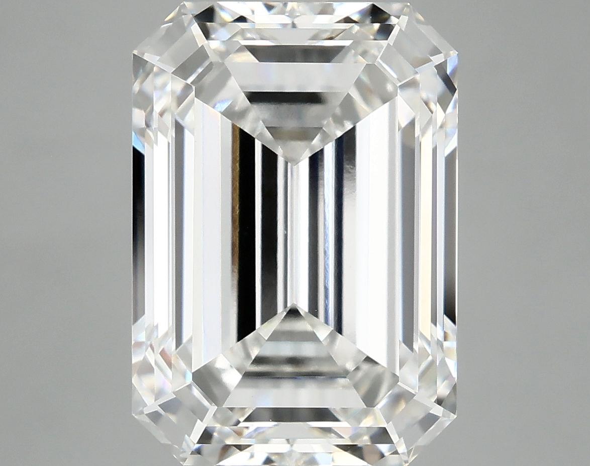 7.18 Carat Emerald Shaped Ideal Cut VVS2 IGI Certified Lab Grown Diamond