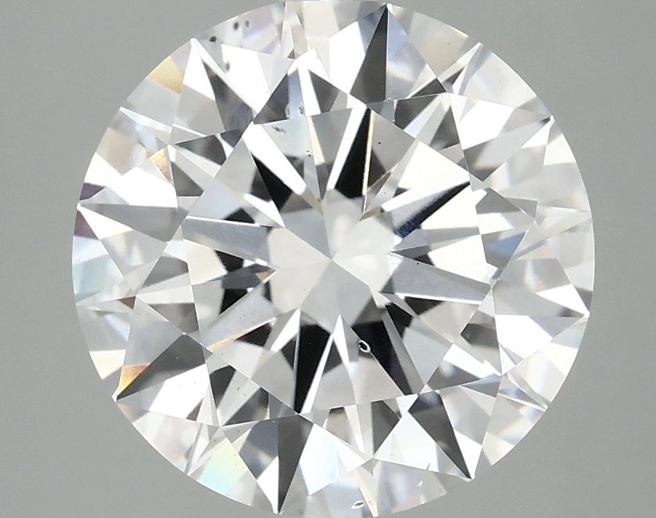 5.09 Carat Round Shaped Ideal Cut SI1 IGI Certified Lab Grown Diamond