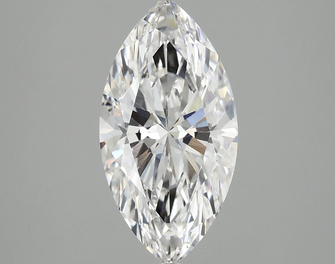 2.1 Carat Marquise Shaped Ideal Cut VVS2 IGI Certified Lab Grown Diamond