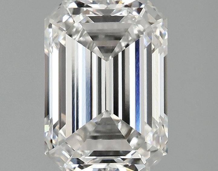 2.1 Carat Emerald Shaped Ideal Cut VVS2 IGI Certified Lab Grown Diamond