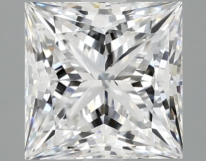 2.09 Carat Princess Shaped Ideal Cut VVS2 IGI Certified Lab Grown Diamond