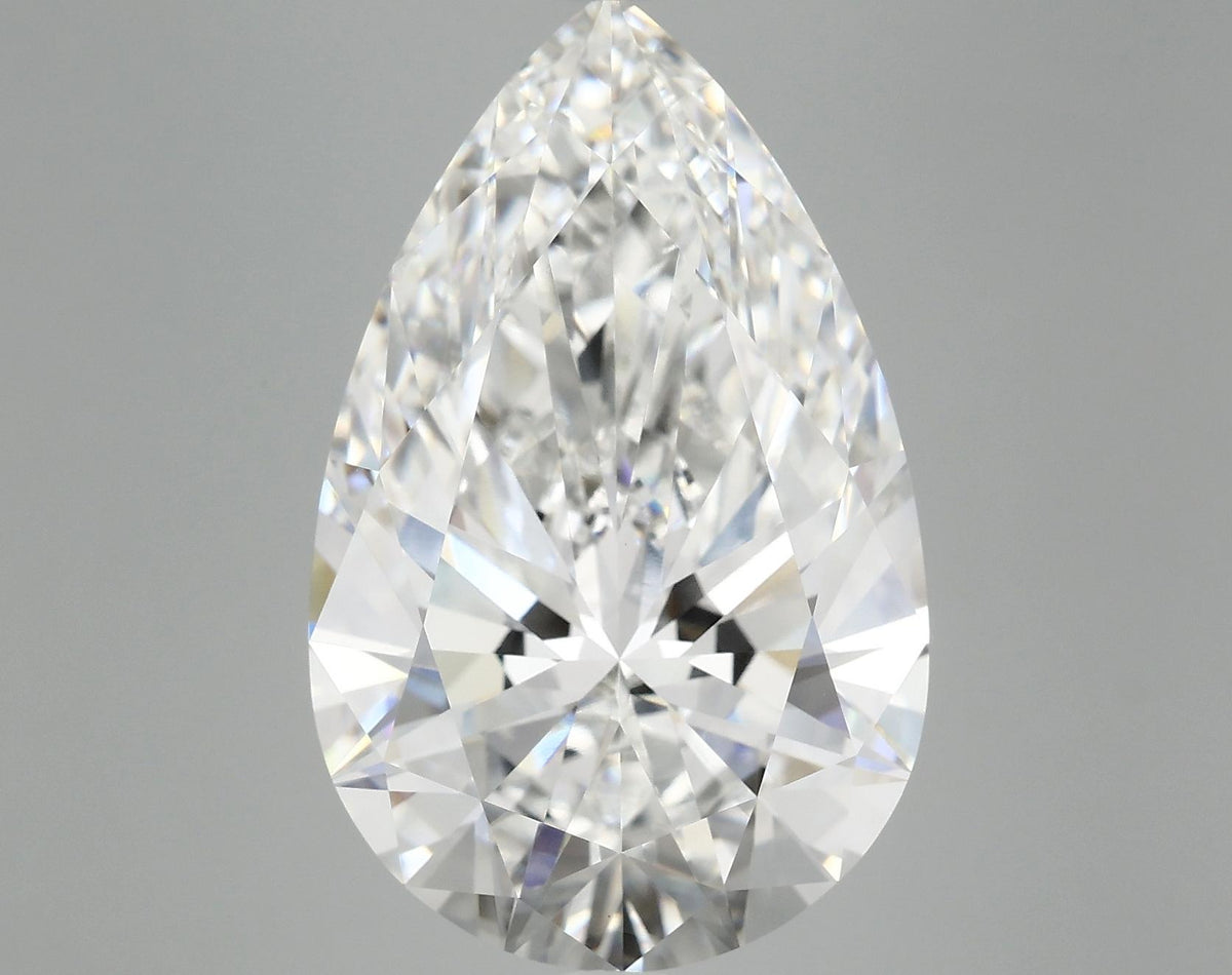10.1 Carat Pear Shaped Ideal Cut VVS2 IGI Certified Lab Grown Diamond