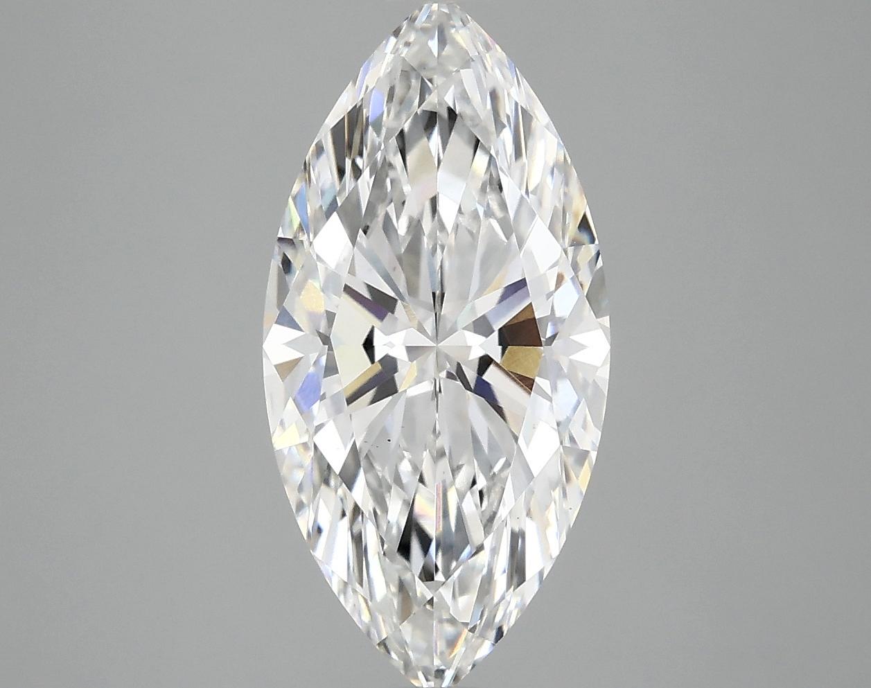 3.08 Carat Marquise Shaped Ideal Cut VS1 IGI Certified Lab Grown Diamond