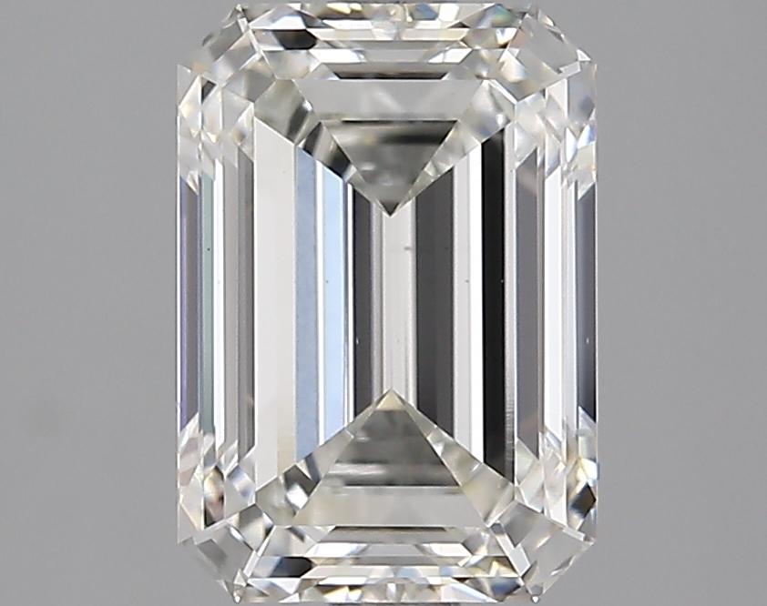 2.92 Carat Emerald Shaped Ideal Cut VS1 IGI Certified Lab Grown Diamond