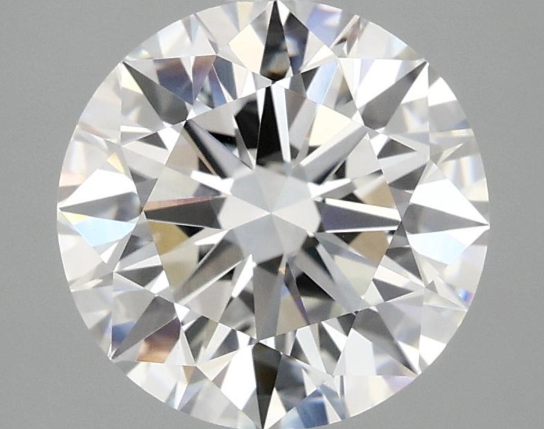 3.01 Carat Round Shaped Ideal Cut VVS2 IGI Certified Lab Grown Diamond