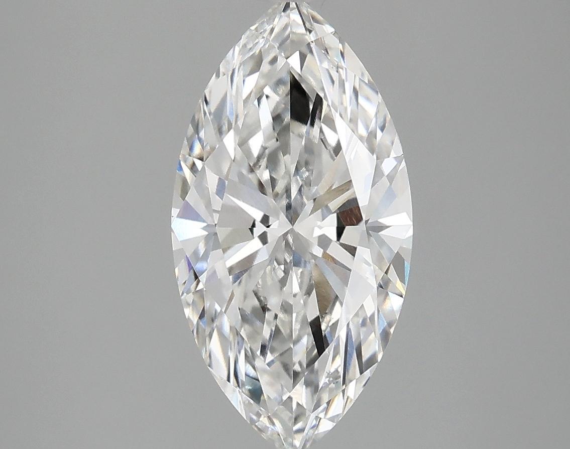 2.1 Carat Marquise Shaped Ideal Cut VVS2 IGI Certified Lab Grown Diamond