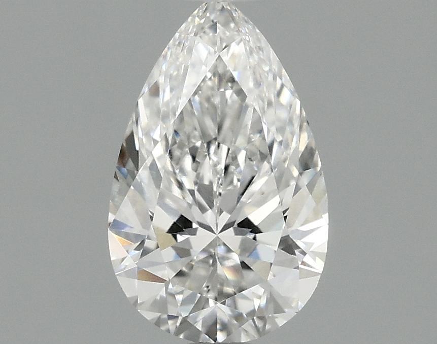 0.97 Carat Pear Shaped Ideal Cut VVS2 IGI Certified Lab Grown Diamond