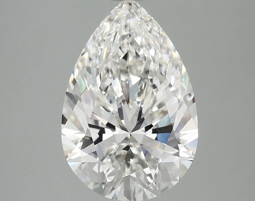 3.08 Carat Pear Shaped Excellent Cut VS1 IGI Certified Lab Grown Diamond