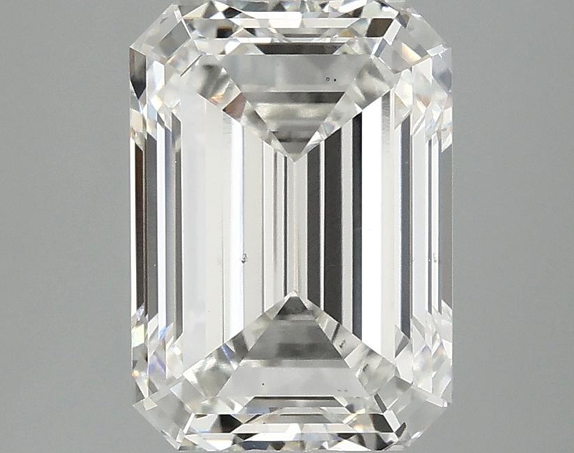 3.09 Carat Emerald Shaped Ideal Cut VS1 IGI Certified Lab Grown Diamond