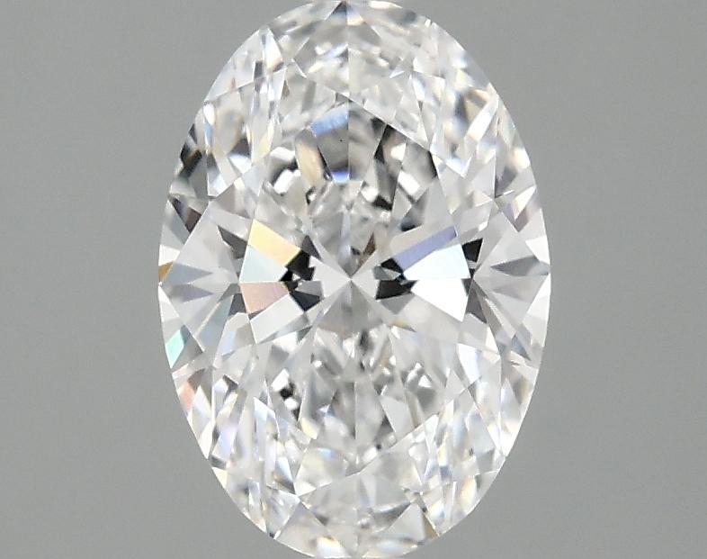 1.5 Carat Oval Shaped Ideal Cut VVS2 IGI Certified Lab Grown Diamond