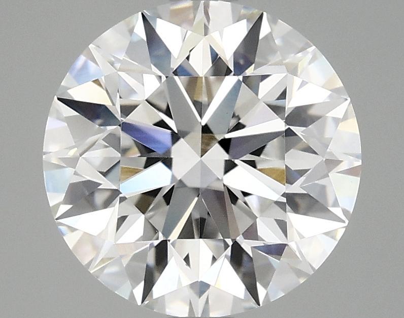 3.09 Carat Round Shaped Excellent Cut VVS2 IGI Certified Lab Grown Diamond