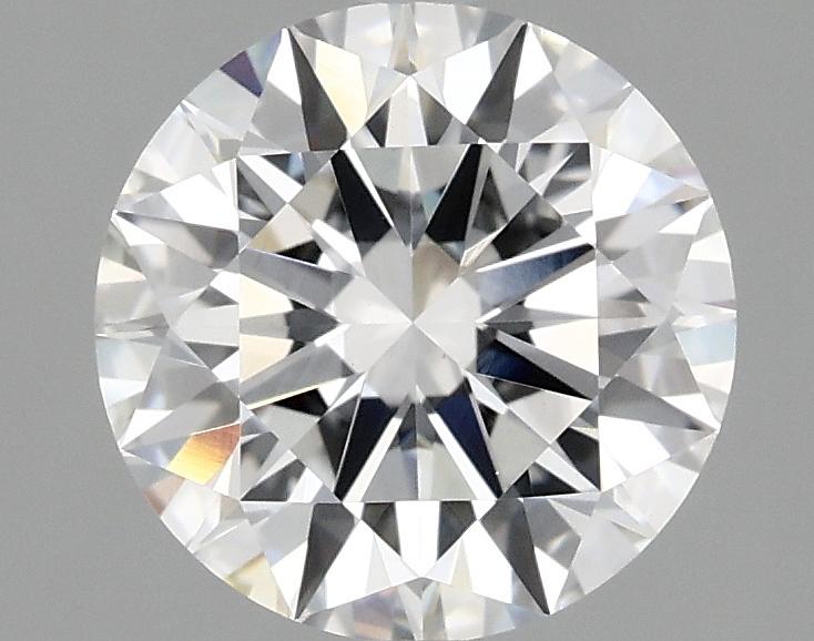 2.03 Carat Round Shaped Ideal Cut VVS2 IGI Certified Lab Grown Diamond