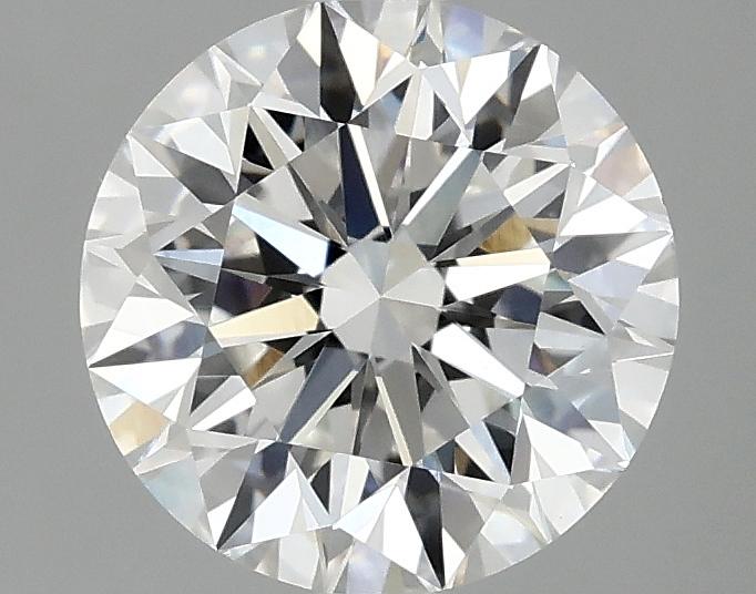 2.03 Carat Round Shaped Excellent Cut VVS2 IGI Certified Lab Grown Diamond
