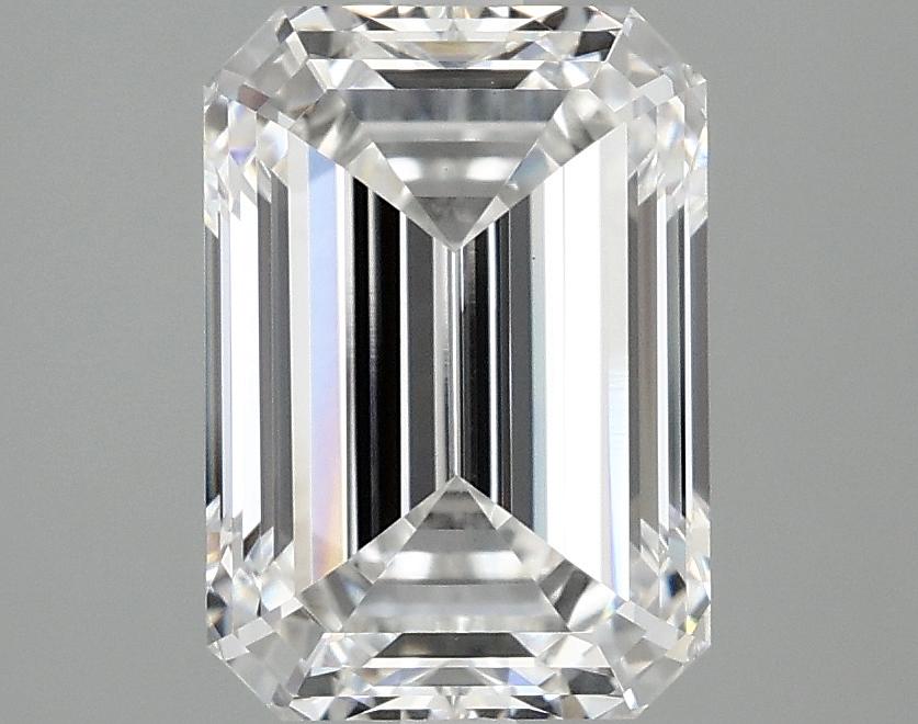 3.0 Carat Emerald Shaped Ideal Cut VVS2 IGI Certified Lab Grown Diamond