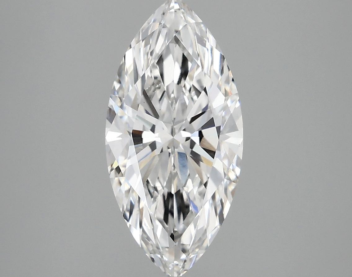 2.01 Carat Marquise Shaped Excellent Cut VS1 IGI Certified Lab Grown Diamond