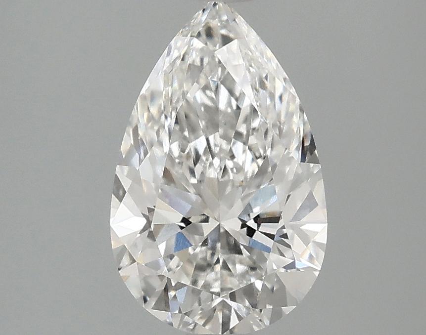 1.54 Carat Pear Shaped Ideal Cut VVS2 IGI Certified Lab Grown Diamond