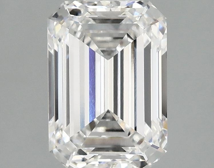 2.1 Carat Emerald Shaped Ideal Cut VVS2 IGI Certified Lab Grown Diamond