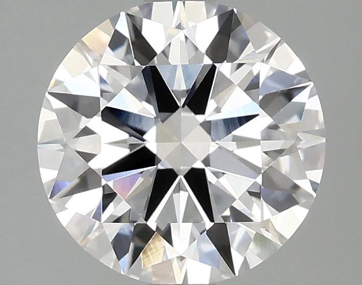 2.08 Carat Round Shaped Ideal Cut VVS2 IGI Certified Lab Grown Diamond