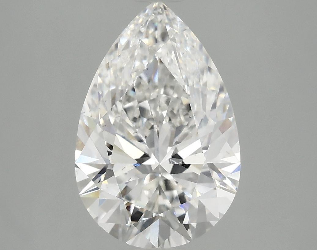 3.05 Carat Pear Shaped Excellent Cut VS2 IGI Certified Lab Grown Diamond