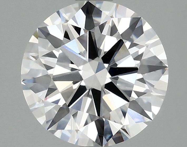 2.08 Carat Round Shaped Ideal Cut VS1 IGI Certified Lab Grown Diamond