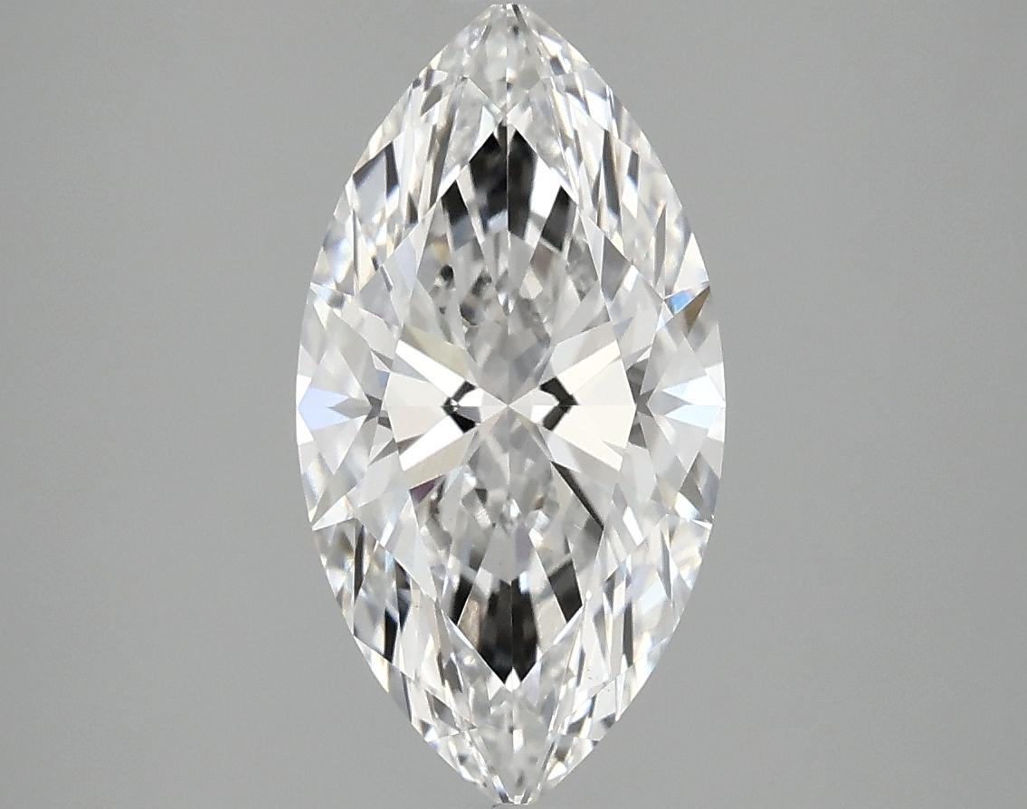 2.45 Carat Marquise Shaped Excellent Cut VS1 IGI Certified Lab Grown Diamond
