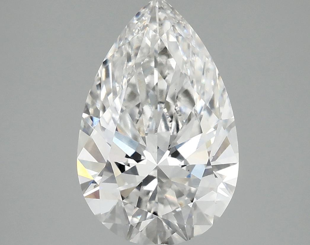 3.07 Carat Pear Shaped Ideal Cut VS1 IGI Certified Lab Grown Diamond