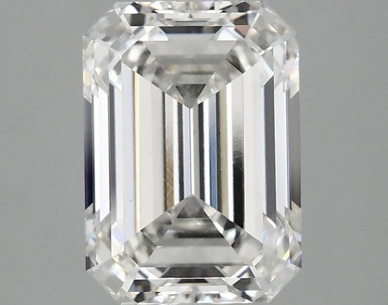 2.1 Carat Emerald Shaped Ideal Cut VS1 IGI Certified Lab Grown Diamond