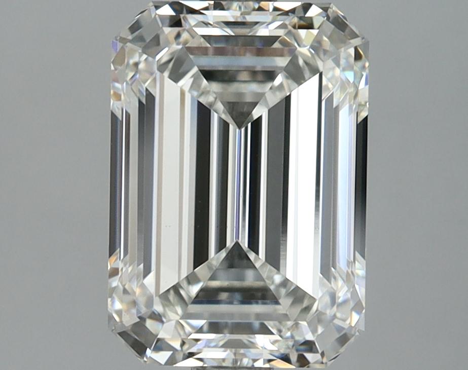 3.08 Carat Emerald Shaped Ideal Cut VS1 IGI Certified Lab Grown Diamond
