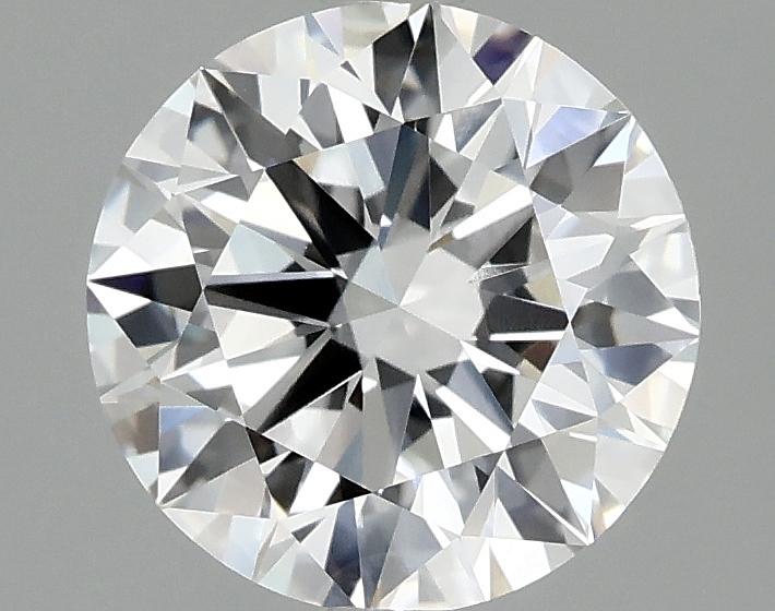 2.06 Carat Round Shaped Ideal Cut VVS2 IGI Certified Lab Grown Diamond