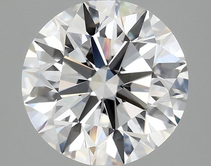 2.54 Carat Round Shaped Excellent Cut VVS2 IGI Certified Lab Grown Diamond
