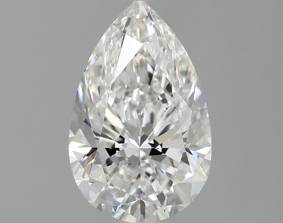 1.0 Carat Pear Shaped Ideal Cut VVS2 IGI Certified Lab Grown Diamond