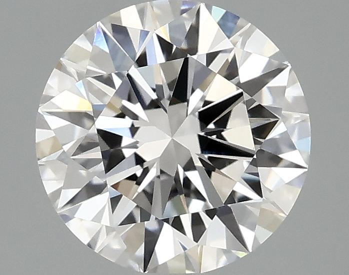 2.08 Carat Round Shaped Ideal Cut VVS2 IGI Certified Lab Grown Diamond